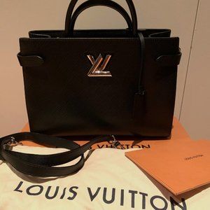 Louis Vuitton Twist Tote Epi Noir - Like New